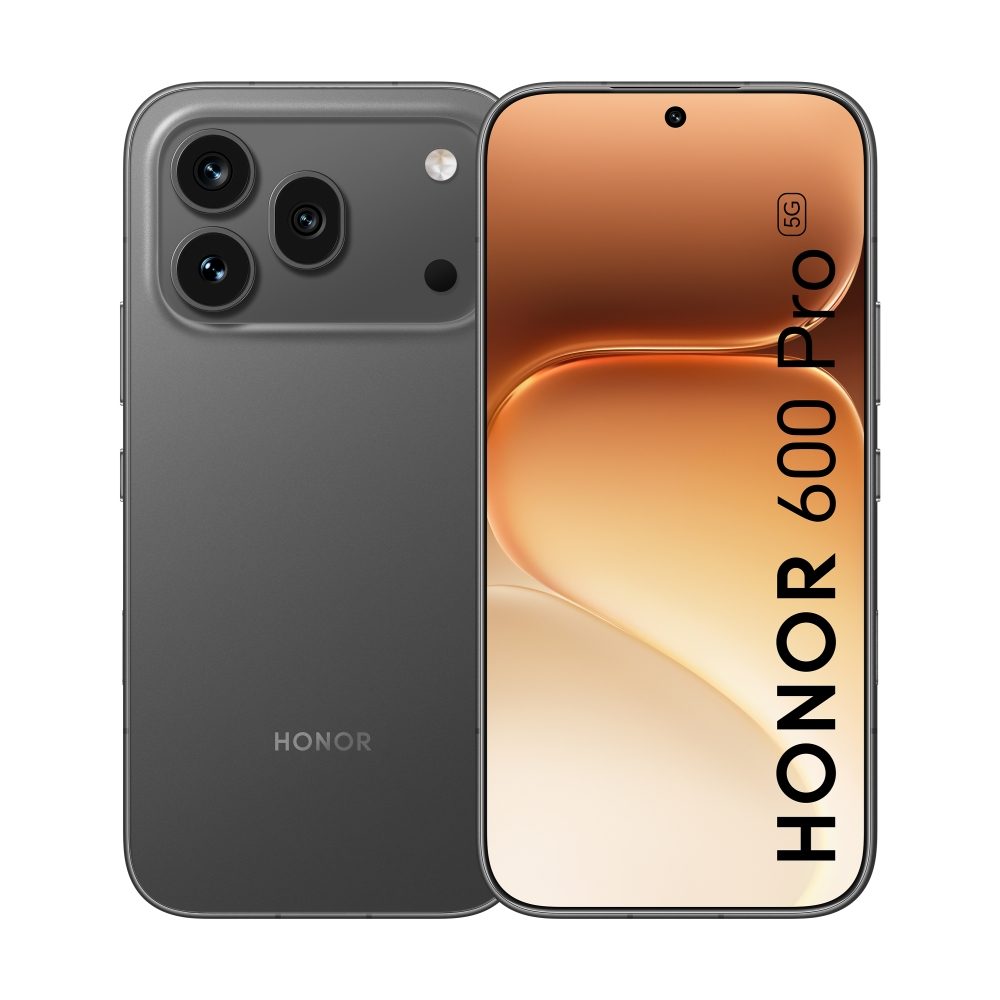 Смартфон Honor 600 Pro Black, 6.57" 120Hz AMOLED, Snapdragon 8 Elite, 12GB/512GB, 200MP камера, 6400mAh