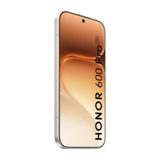 Honor 600 Pro Golden White, 6.57" 120Hz Amoled прав дисплей, 2728x1264, Qualcomm Snapdragon 8 Elite (2x4.32GHz+6x3.53GHz), 12GB, 512GB, 200+50+12MP/50MP, 6400mAh, Google Gemini, FPT, BT, USB Type-C, Android 16, AI - powered MagicOS