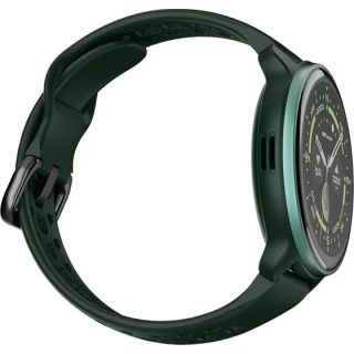Смарт часовник HiFuture Vela Dark Green, 1.43" AMOLED, GPS + компас + висотомер, 466x466, локална музика, AI треньор, двуядрен процесор, Bluetooth разговори, 5ATM водоустойчив, сърдечен пулс и кръвен кислород, до 10 дни