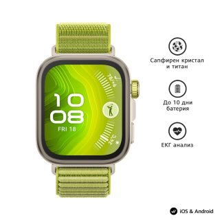 Huawei Watch Fit 4 Pro, Seiya-B29W, Green