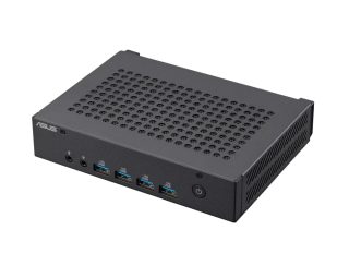 Asus ExpertCenter Barebone мини компютър PN43-BBN100MD, Intel N100, 1x M.2 слот, Intel Wi-Fi 6 + BT 5.0 (2x2), без ОС, черен