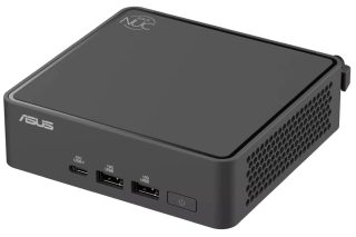 Asus NUC 15 Pro Intel Core 7 240H, Intel Arc GPU, 4 x USB Type-A, 3 x USB Type-C (1 x USB3.2 + 2 x TB4), Intel Wi-Fi 7 BE202 + 2.5GBe LAN, 2 x HDMI, без RAM, без диск, без OS, Slim Kit