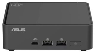 Asus NUC 15 Pro Intel Core 7 240H, Intel Arc GPU, 4 x USB Type-A, 3 x USB Type-C (1 x USB3.2 + 2 x TB4), Intel Wi-Fi 7 BE202 + 2.5GBe LAN, 2 x HDMI, без RAM, без диск, без OS, Slim Kit