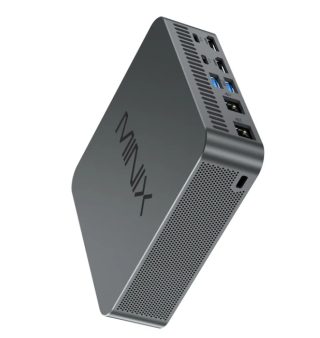 MiniX NGC N512LS Intel Core i5-12600H, 16GB DDR5, 512GB SSD, Dual LAN, Dual HDMI, USB-C, Windows 11 Pro