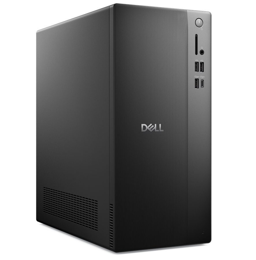 Настолен компютър Dell Pro Tower Essential QVT1260, Intel Core Ultra 5 225 (20 MB кеш, 10 ядра, до 4.9 GHz), 16GB, 1x16GB, DDR5, 5600MT/s, 512GB M.2 PCIe, Intel UHD Graphics, Wi-Fi 6, Keyboard&Mouse, 180W, Ubuntu, 3Y PS