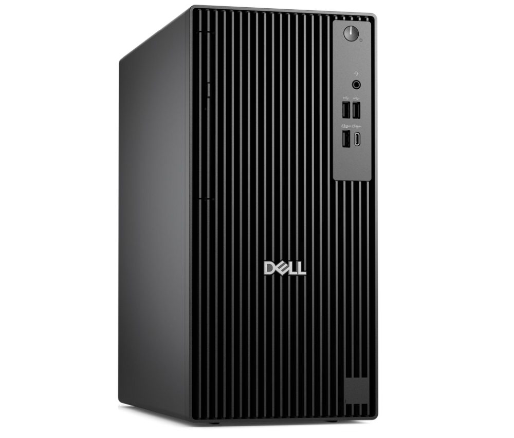 Настолен компютър Dell Pro Tower QCT1250, Intel Core i5-14500 vPro (14 ядра, до 5.0GHz), 8 GB: 1 x 8 GB, DDR5, до 4800 MT/s, 512GB SSD, интегрирана графика, клавиатура и мишка, 180W, Ubuntu, 3Y PS