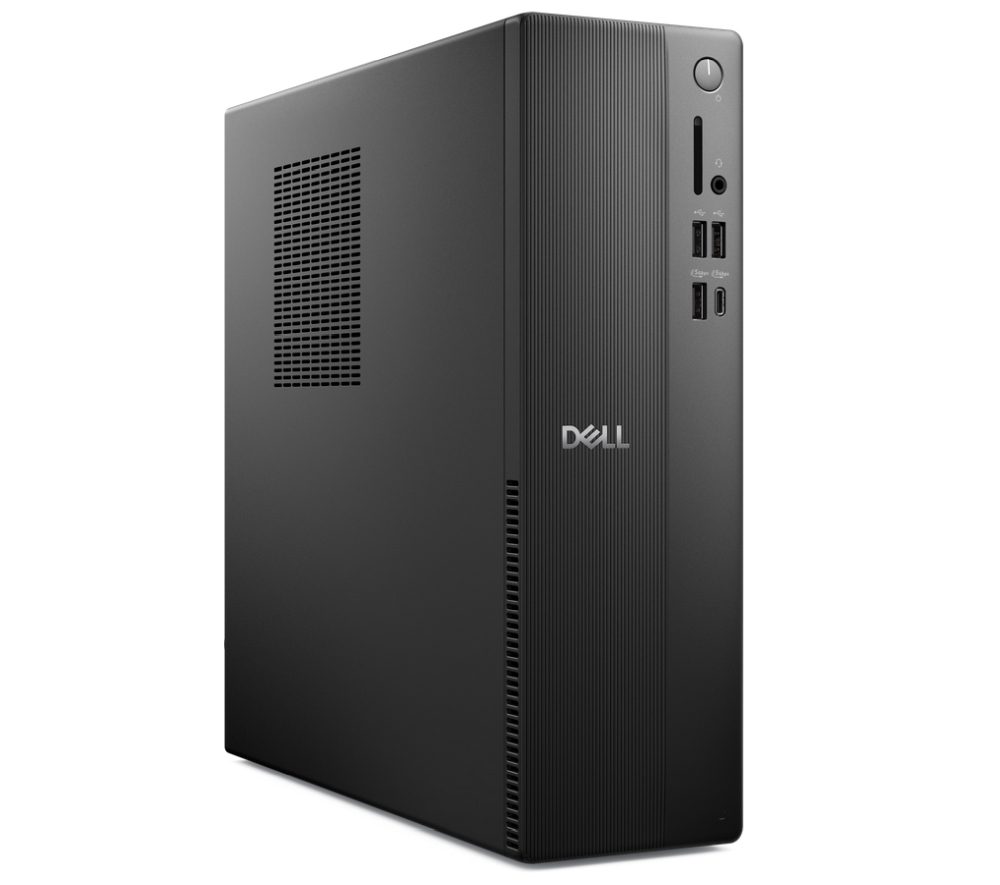 Настолен компютър Dell Pro Slim Essential QVS1260, Intel Core Ultra 5 225 (20 MB cache, 10 cores, up to 4.9 GHz), 16GB, 1x16GB, DDR5, 5600MT/s, 1TB M.2 PCIe, Intel UHD Graphics, Wi-Fi 6, Keyboard&Mouse, 180W, Ubuntu, 3Y PS