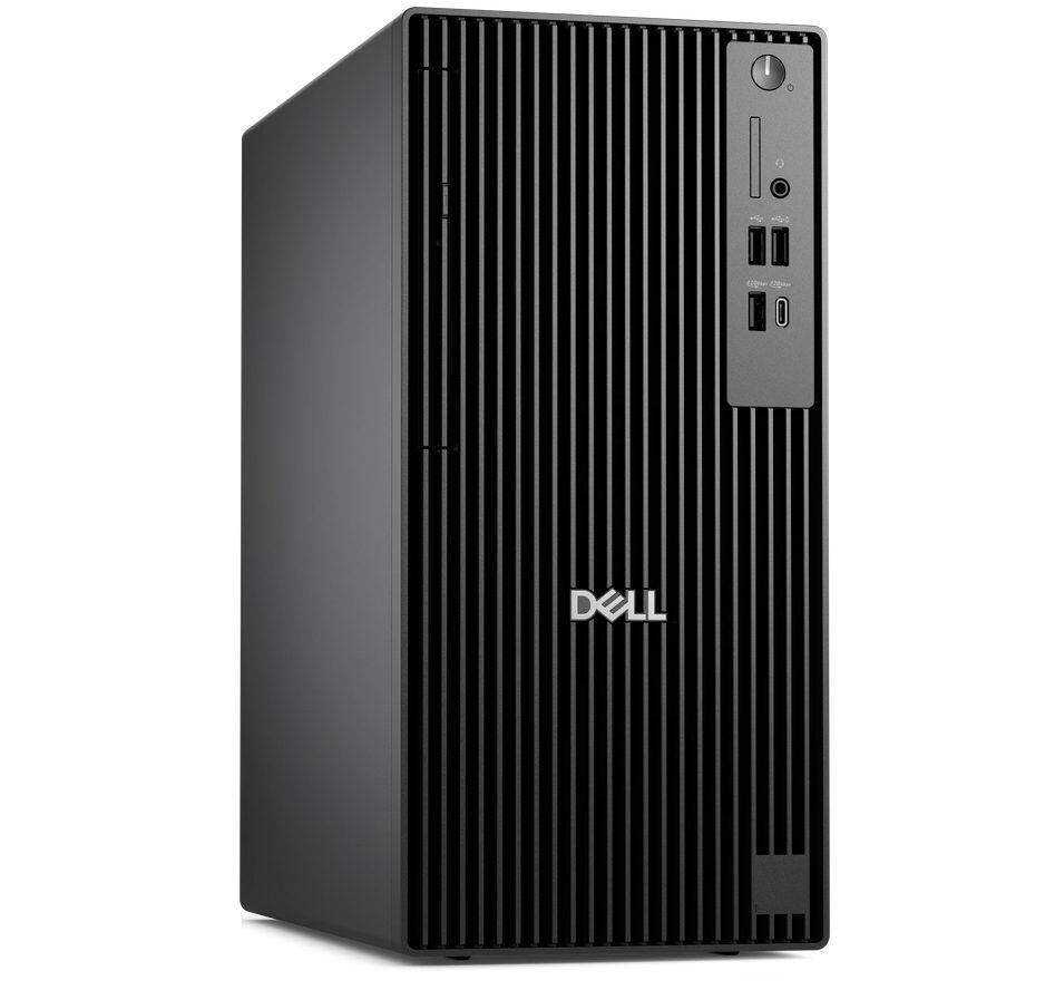 Настолен компютър Dell Pro Tower Plus QBT1250, Intel Core Ultra 5 235 (13 TOPS NPU, 14 ядра, до 5.0GHz), 16GB: 1 x 16GB, DDR5, до 5600 MT/s, 512GB SSD, Integrated Graphics, 8x DVD+/-RW, Keyboard&Mouse, 260W, Ubuntu, 3Y PS