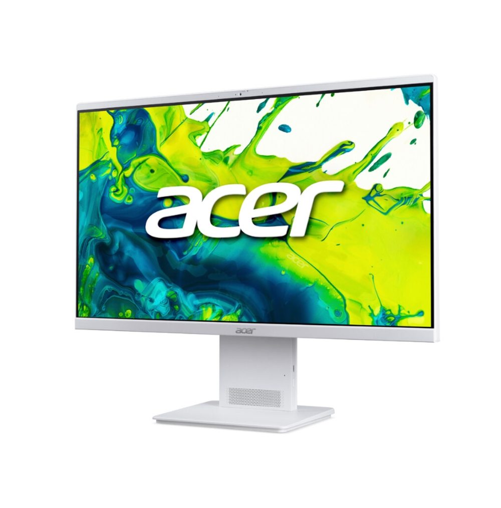 Настолен компютър - всичко в едно Acer Aspire S24-B, 23.8" FHD IPS 144Hz, Intel Core Ultra 7 155H, 16GB DDR5, 1TB SSD, Intel Arc Graphics, без OS, сребрист