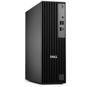 Настолен компютър Dell Pro Slim QCS1255, AMD Ryzen 5 8600G (16 TOPS NPU, 6 ядра, до 5.0GHz), 16 GB: 1 x 16 GB, DDR5, до 4800 MT/s, 512GB SSD, интегрирана графика, Wi-Fi 6, клавиатура и мишка, 180W, Ubuntu, 3Y PS