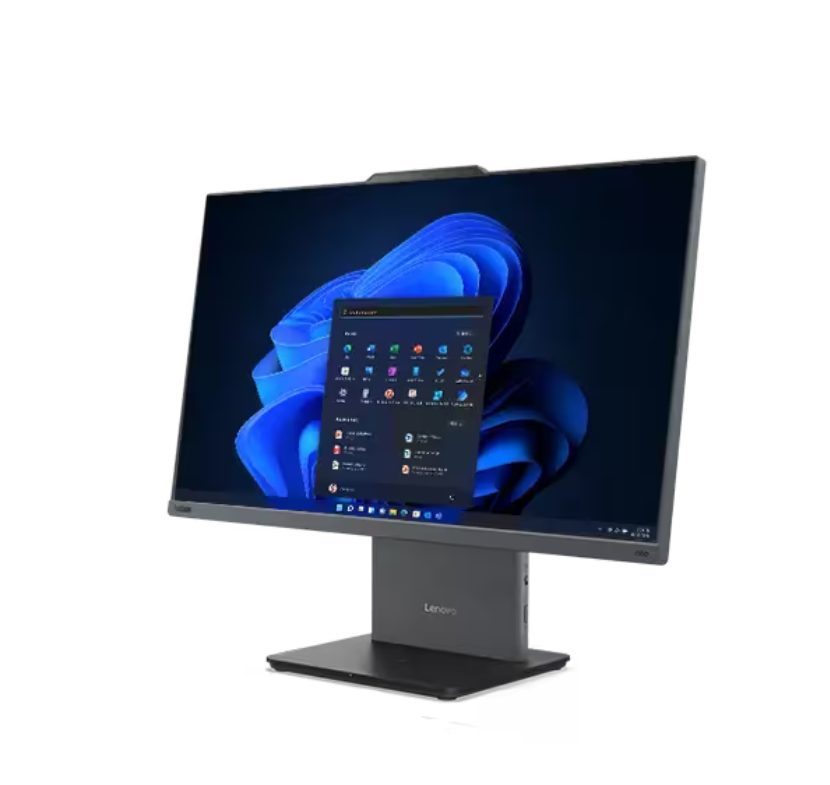 Lenovo ThinkCentre neo 50a 27 G5 AIO Intel Core i5-13420H (до 4.6GHz, 12MB), 16GB DDR5 5200MHz, 512GB SSD, 27" FHD (1920x1080) IPS AG, Intel UHD Graphics, WLAN, BT, 5MP Cam, KB, Mouse, Luna Grey, Monitor Stand, DOS, 3Y Onsite
