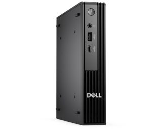 Настолен компютър Dell Pro Micro QCM1250, Intel Core Ultra 7 265T (13 TOPS NPU, 20 ядра, до 5.3GHz), 16 GB: 1 x 16 GB, DDR5, до 5600 MT/s, 512GB SSD TLC, Wi-Fi 6E, клавиатура и мишка, 180W, Win 11 Pro, 3Y PS
