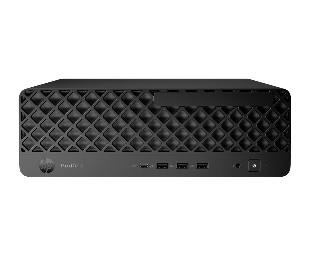 HP ProDesk 4 SFF G1i AI настолен компютър, Ultra 5 225 (до 4.9GHz/20MB/10C), 16GB 5600MHz 1DIMM, 512GB PCIe SSD, HP 125 клавиатура и HP 125 мишка, WiFi 6 + BT 5.4, Win 11 Pro, 3Y NBD On Site