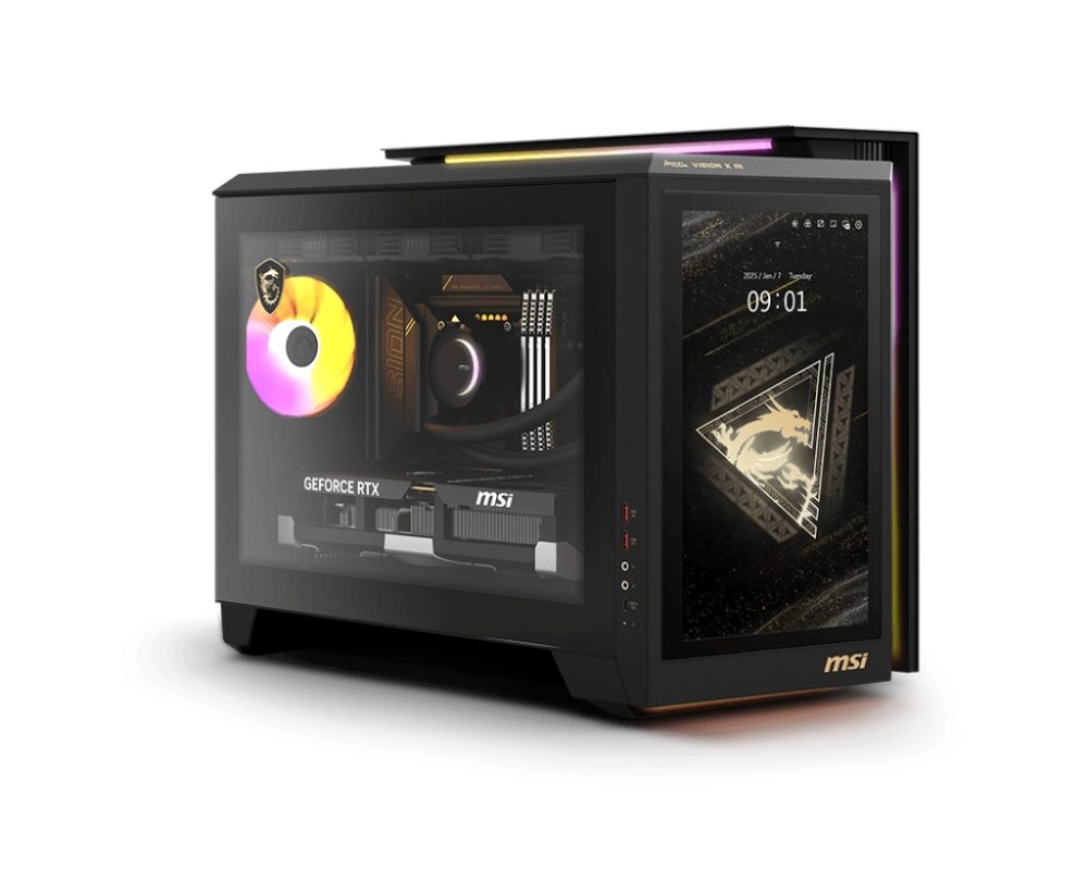Настолен компютър MSI MEG Vision X AI 2NVV9-208EU, Core Ultra 9 285K, GeForce RTX 5080 16G, Z890, 32GB, 2TB SSD, Win11Home