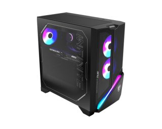 Настолен компютър MSI MPG Infinite X3 AI 2NVZ9-449EU, Core Ultra 9 285K (36M Cache, до 5.70 GHz), GeForce RTX 5090 32G VENTUS 3X GDDR7, Z890, Liquid (360mm), 32GB (2x16GB 5600MHz), 2x1TB M2/NO Raid, 1200W 80 Plus Gold PSU, Ambient Link, Mystic Light, Win11Home, 40 Liter