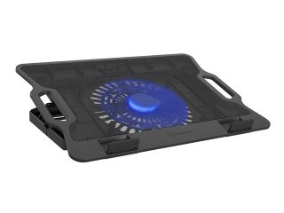 Natec охлаждаща поставка за лаптоп Dipper 2 12,1-17,3" вентилатор, LED светлина, 2 USB