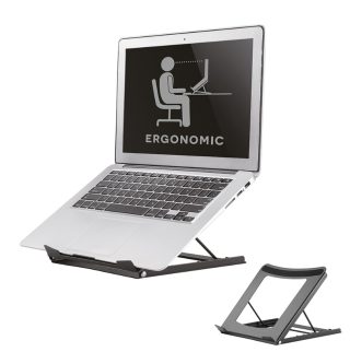 Neomounts Notebook Desk Stand (ергономичен, може да се позиционира в 5 стъпки)
