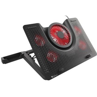 Genesis охладителна подложка за лаптоп Oxid 550 15.6-17.3 5 вентилатора, LED подсветка, 1 USB
