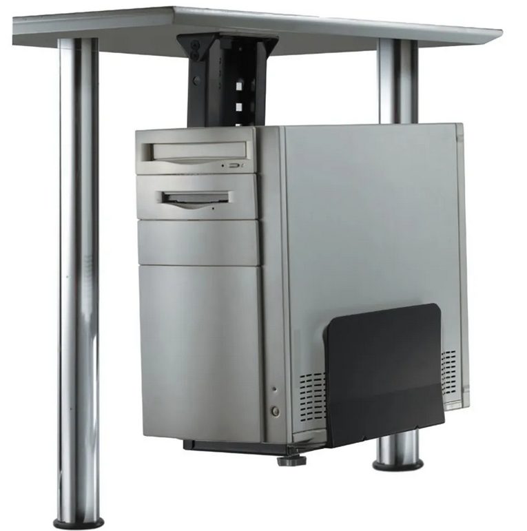 Neomounts CPU Holder (височина на компютъра: 39-54 см / ширина на компютъра: 13-23 см)