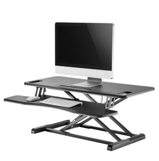 Neomounts Workstation - работно място с регулиране на височината (регулиране на височината: 11-51 см)