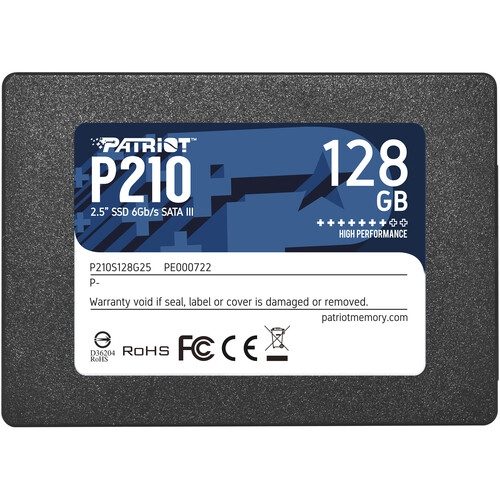 Patriot P210 128GB SATA3 2.5" вътрешен SSD