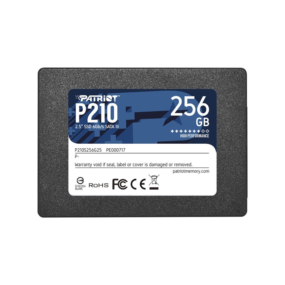 Patriot P210 256GB SATA3 2.5" SSD