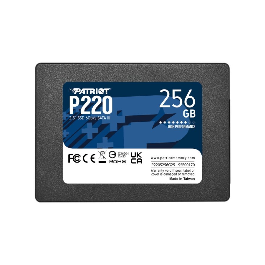 Patriot P220 256GB SATA3 2.5" SSD