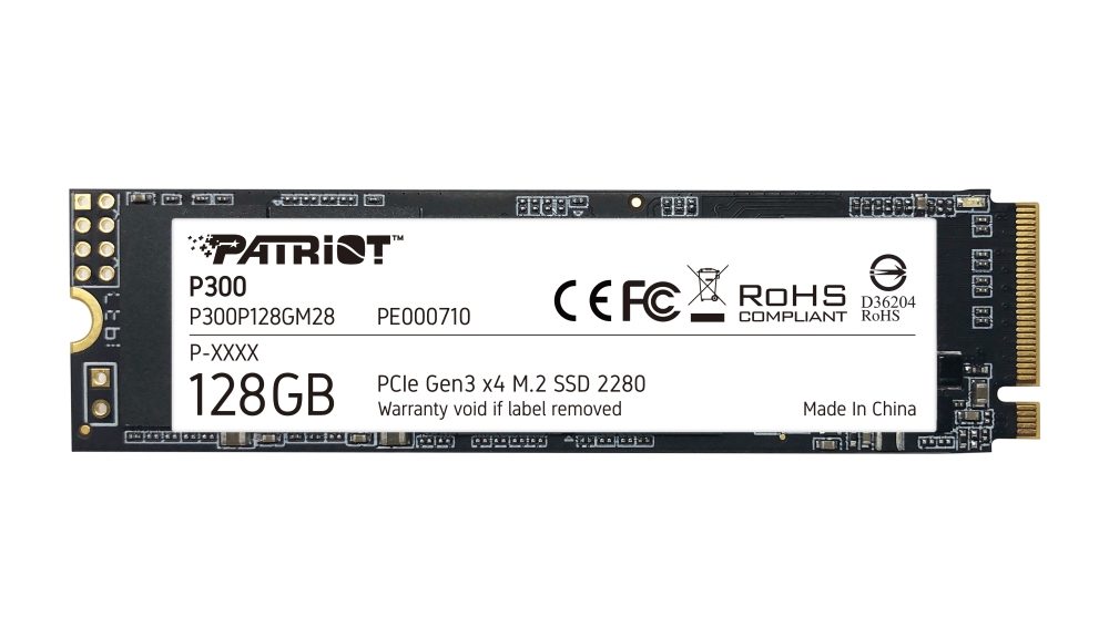 Patriot P300 128GB M.2 2280 PCIe SSD