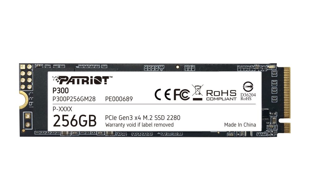 Patriot P300 256GB M.2 2280 PCIe SSD