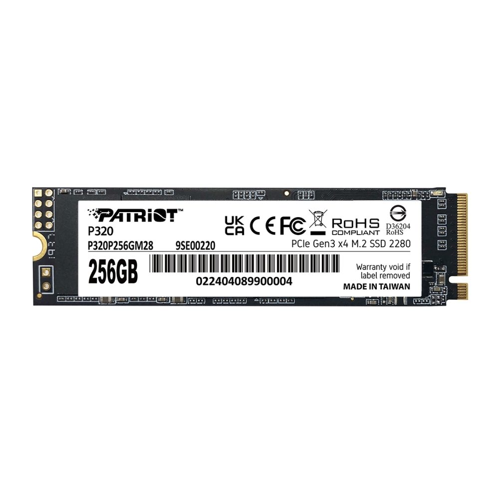 Patriot P320 256GB M.2 2280 PCIe SSD