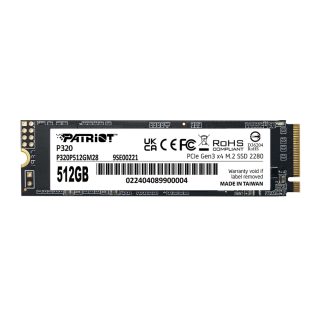 Patriot P320 512GB M.2 2280 PCIe SSD