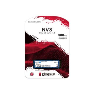 Kingston NV3 500GB Gen 4 вътрешен SSD M.2 PCIe