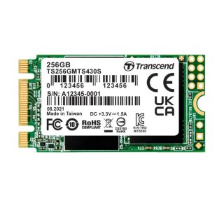 Transcend 256GB M.2 2242 SSD, SATA3 B+M Key, TLC