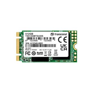 Transcend 512GB M.2 2242 SSD, SATA3 B+M Key, TLC