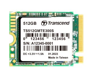 Transcend 512GB M.2 2230 PCIe Gen3x4 NVMe 3D TLC DRAM-less SSD