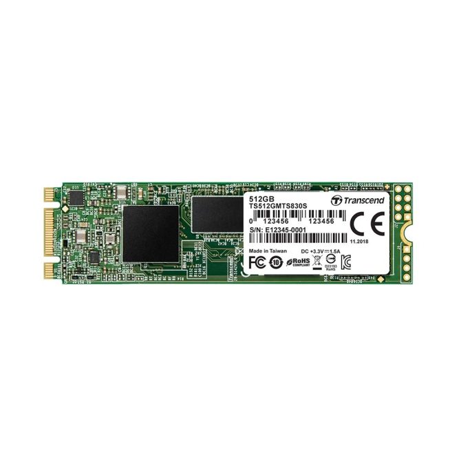 Transcend 512GB M.2 2280 SSD, SATA3 B+M Key, TLC