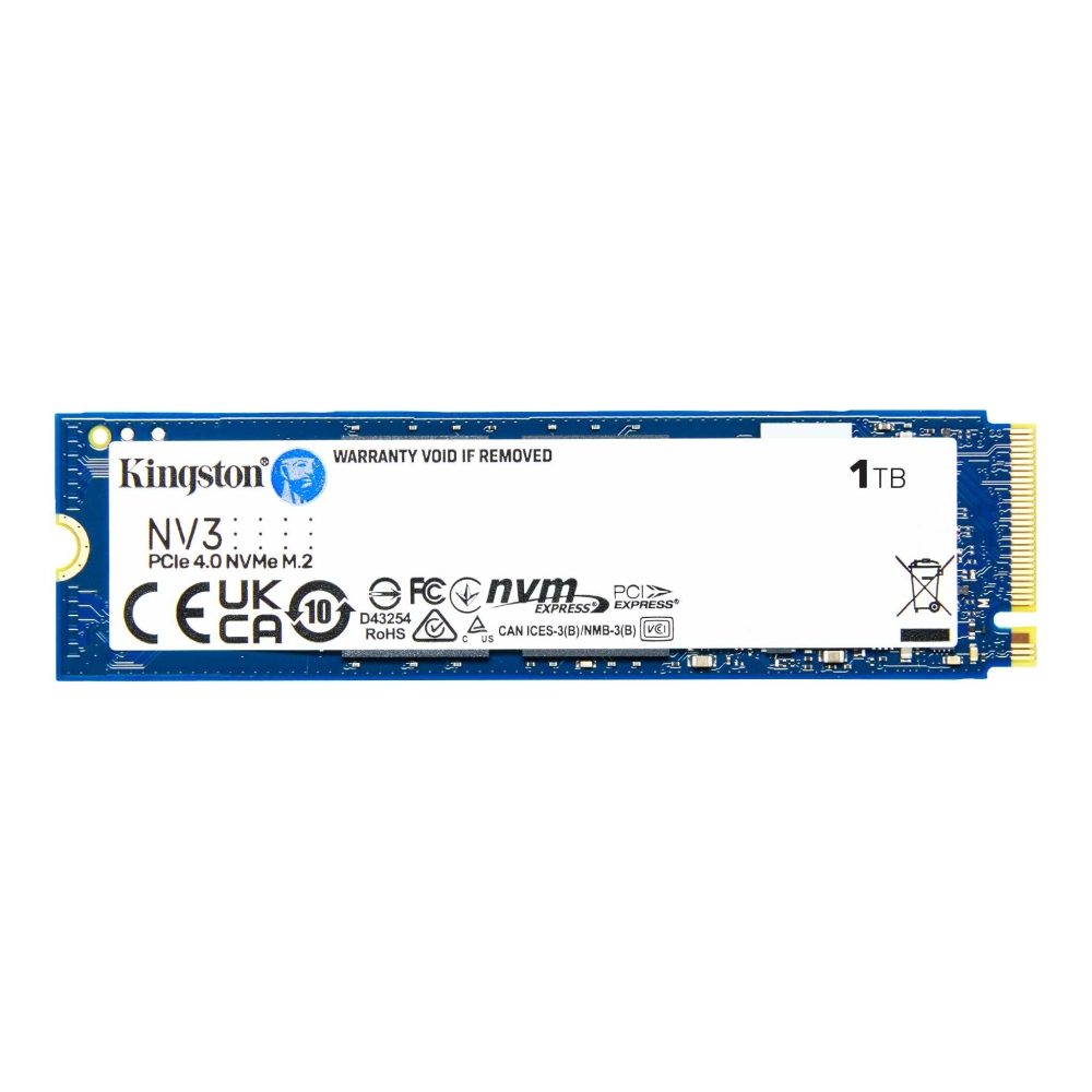 Kingston NV3 1TB Gen 4 вътрешен SSD M.2 PCIe