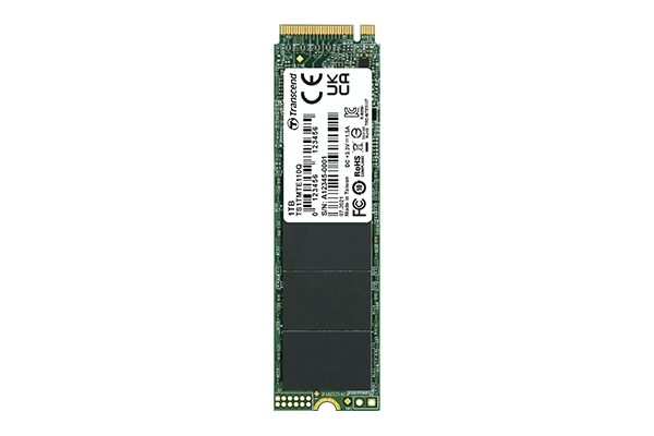 Transcend 1TB M.2 2280 PCIe Gen3x4 M-Key QLC DRAM-less SSD
