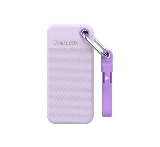 Verbatim Pocket SSD USB 3.2 Gen 2 2TB Purple с два гумени калъфа
