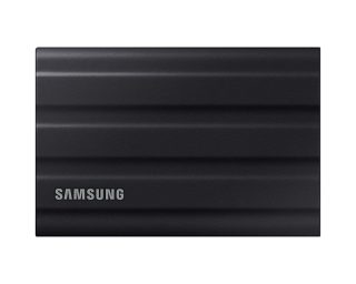 Samsung Portable NVMe SSD T7 Shield 1TB, USB 3.2 Gen2, Rugged, IP65, Read 1050 MB/s Write 1000 MB/s, Black
