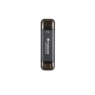 Transcend 1TB външен SSD ESD310C, USB 10Gbps, Type C/A, черен