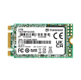 Transcend 2TB M.2 2242 SSD, SATA3 B+M Key, TLC