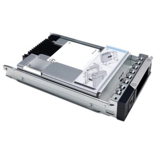 Dell 480GB SSD SATA 6Gbps Read Intensive 512e 2.5in с 3.5in HYB носител, 1DWPD, CK - Съвместим с R360, R660, R660XS, R760, R760XS и 14,15,16 Gen Hot Plug 3.5 сървъри