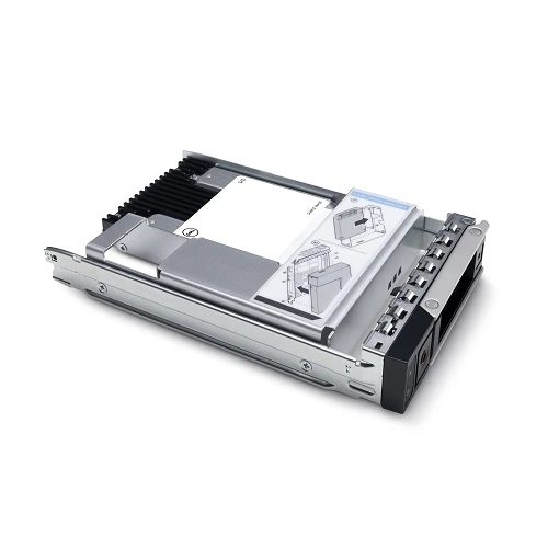 Dell 1.92TB SSD SAS 12Gbps RI FIPS-140 SED 512e 2.5in с 3.5in Hybrid Carrier PM6 1 DWPD CUS Kit