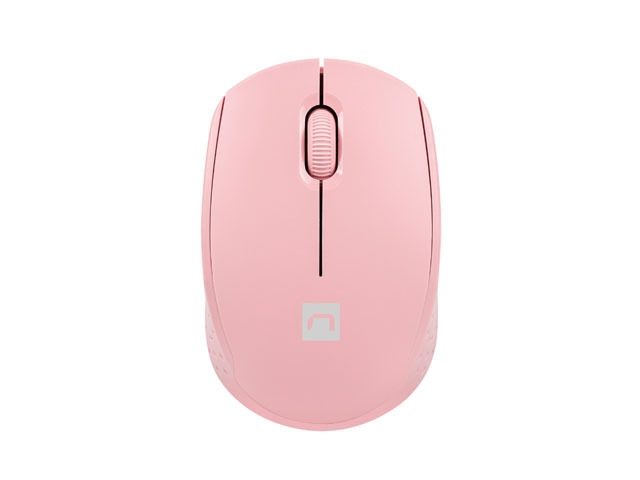 Natec Mouse Stork Wireless 1600DPI Optical, Pink