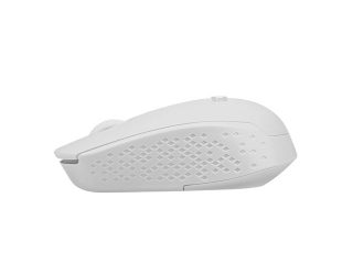 Мишка Natec Stork Wireless 1600DPI Optical, Бяла