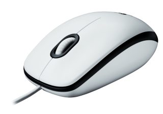 Logitech Mouse M100 White