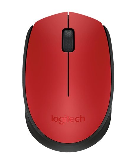 Logitech Wireless Mouse M171 Red