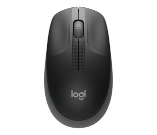 Logitech M190 Full-size Wireless Mouse - Charcoal - 2.4GHz - N/A - EMEA - M190