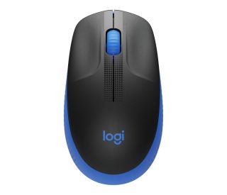 Logitech M190 Full-size безжична мишка - Синьо - 2.4GHz - EMEA